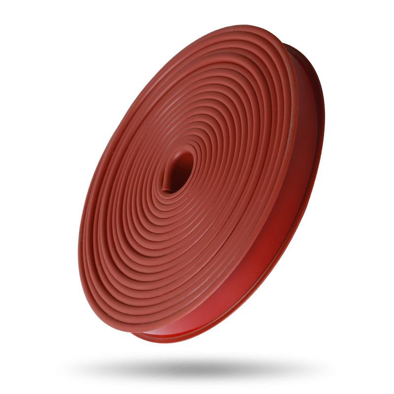 Новая лента для кромки стола, уплотнительная лента для стула, мягкая самоклеящаяся резиновая U-образная деревянная доска, защитное покрытие TPE для шкафа