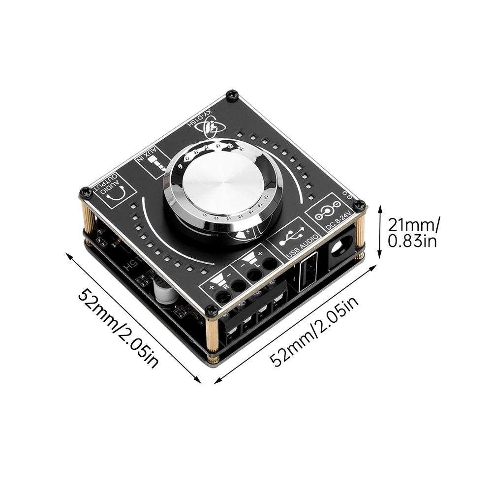 XY-D15H DC8-24V Стерео BT Аудио Усилитель Плата Модуль Цифровой Усилитель Со Спектральным Регулятором Громкости 2x10 Вт/15 Вт/20 Вт