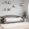 VidaXL Taupe Daybed 100x200 Cm Fabric 354191