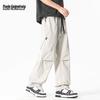 Mark Fairwhale Men's Loose-Fit Straight-Leg Cargo Pants