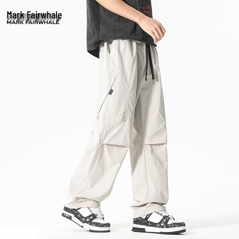Mark Fairwhale Men's Loose-Fit Straight-Leg Cargo Pants
