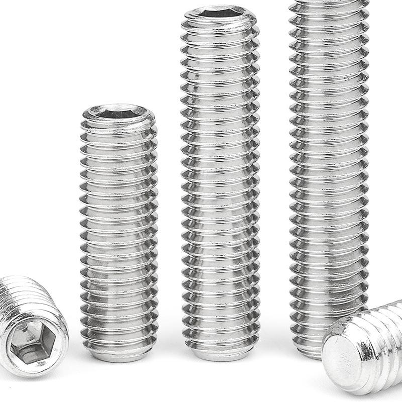 Установочный винт с шестигранной головкой из нержавеющей стали марки 304 — M3 M4 M5 M6.