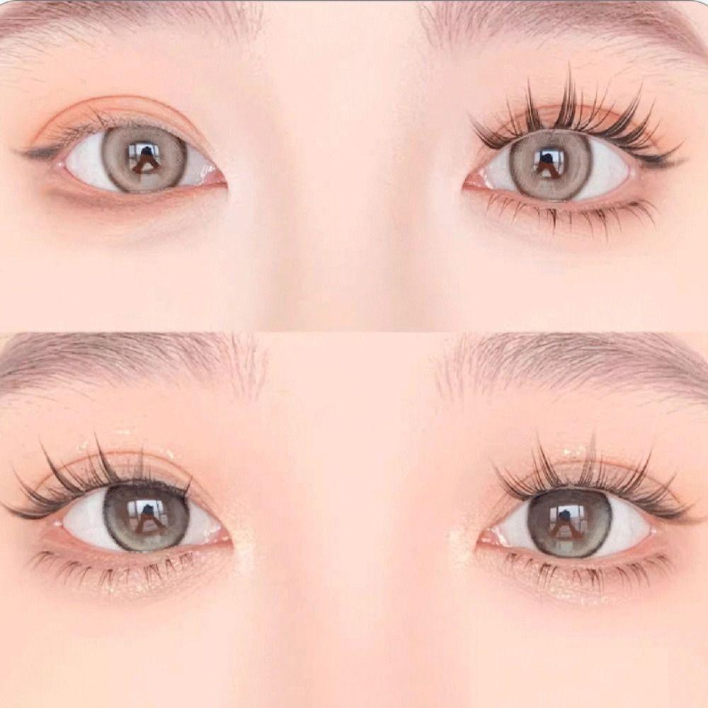 Накладные ресницы без клея для наращивания ресниц, индивидуальные пучки накладных ресниц ежедневно