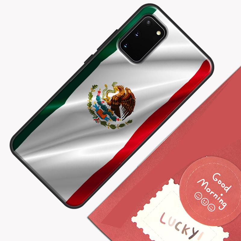 Mexico Mexican Flag Phone Case For Samsung Galaxy S26 S25 S24 S20 S21 S22 S23 Ultra S10 Plus S25 FE Cover Shell