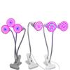 LED Grow Light with E27 Lamp Holder Clip-on Phyto Lamps 36/54/40/72LEDs for Indoor Plant Flowers Growth Growbox Greenhouse