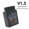 ELM327 Детектор неисправностей автомобильного двигателя OBD21.5 Bluetooth 4.0 поддерживает Android и