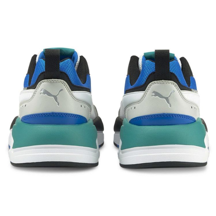 Puma X-Ray 2 Square Black Grey Unisex Sneakers White Blue Para 373108-28