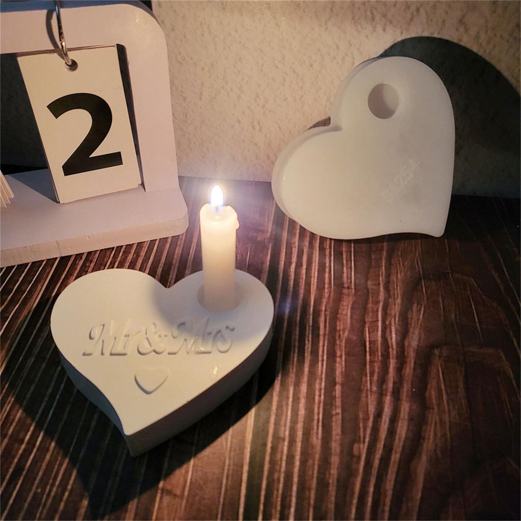 Многофункциональный прочный силиконовый набор форм для подсвечников, портативный для рукоделия из смолы и гипса, в ассортименте размеров