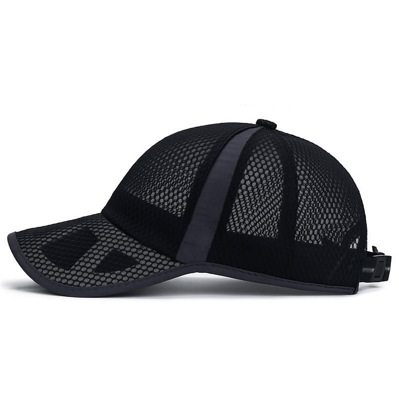 Летняя мужская сетчатая шляпа от солнца с регулируемой посадкой для защиты от солнца на открытом воздухе