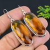 Honey Topaz Gemstone 925 Sterling Silver Gift Jewelry Earring 2.36"