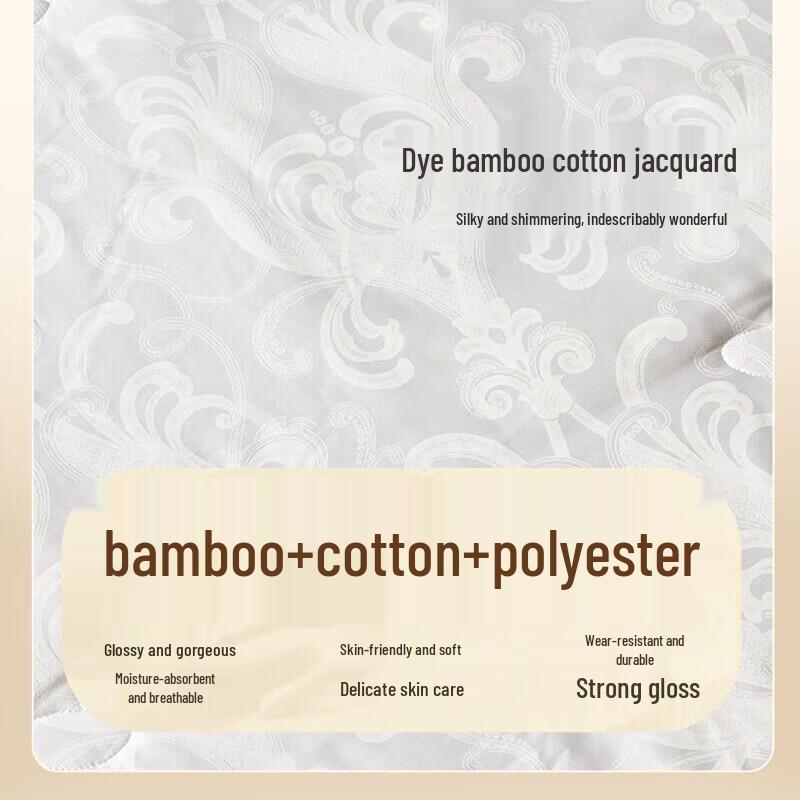 Fuanna 100% Mulberry Silk All-Season Two-in-One Quilt