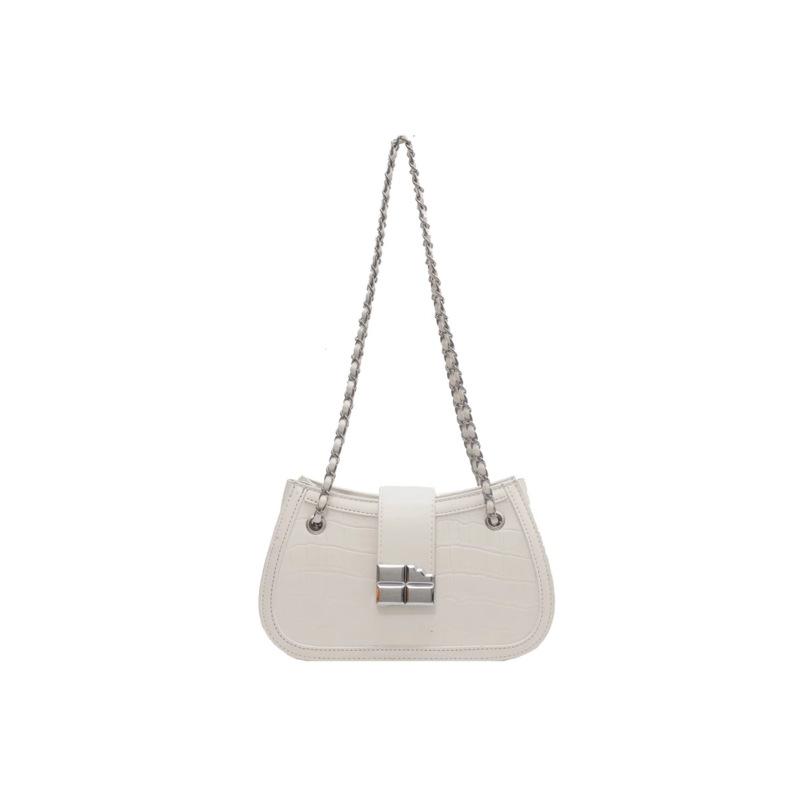 Customer Order Small Bag Women's 2025 New Versatile French White Niche Chain Messenger Bag Underarm Women's Shoulder Bag