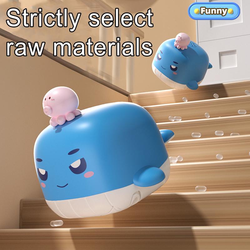 Кит Игрушка с Водным Спреем Веселые Электрические Игрушки-Киты Принадлежности для Ванны для Пасхи Игры на Открытом Воздухе Друзья Семья Игра для Малышей Плавание