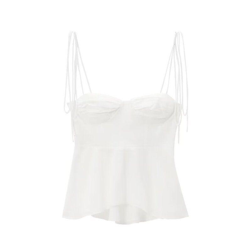 Fashion Style 2024 Summer New Arrival Women's Sling Silm Easiest for Match Corset Tops 8155920