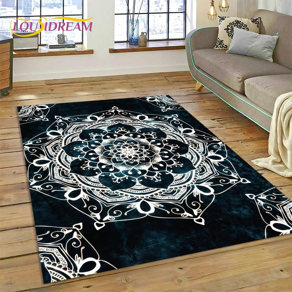 Медитация Мандала Богемия Дух Природы Ковер Коврик для Йоги для Дома Гостиной Спальни Дивана Придверный Коврик Декор, Ковер с Областью Нескользящий Коврик
