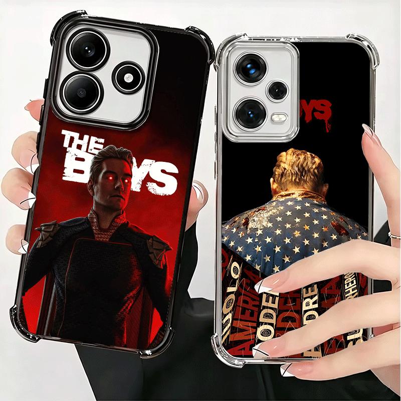 Чехол для телефона The Boys H-Homelander Мягкий для Xiaomi Redmi Note 14 15 Pro Plus 13 12 11S 11T 5G 10 9S 9 Покрытие Защита от падения Fundas