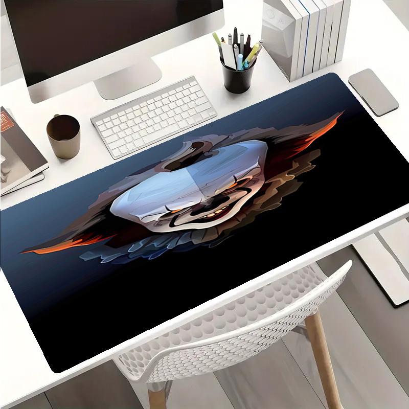 Pennywise the Dancing Clown3 Theme Premium Non-slip Mouse Pad with Stitched Edges,Durable Rubber Material,for Desktop & Gaming Great Gifts