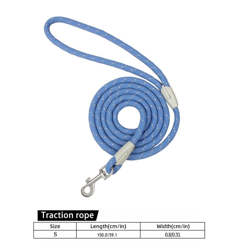 Классические Прочные Поводки для Собак Средних и Крупных Пород, Прочная Веревка-Поводок, Модный Черный Сетчатый Поводок для Собак, Уличная Прогулка, Тренировка, Новинки