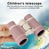 Детский бинокль игрушка Высокое разрешение Большой диапазон обзора Компактный размер Портативный Для наблюдения за птицами на открытом воздухе Детский бинокль Подарок
