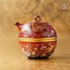 Edenus Tang Dynasty Lacquer Red Ceramic Travel Tea Set
