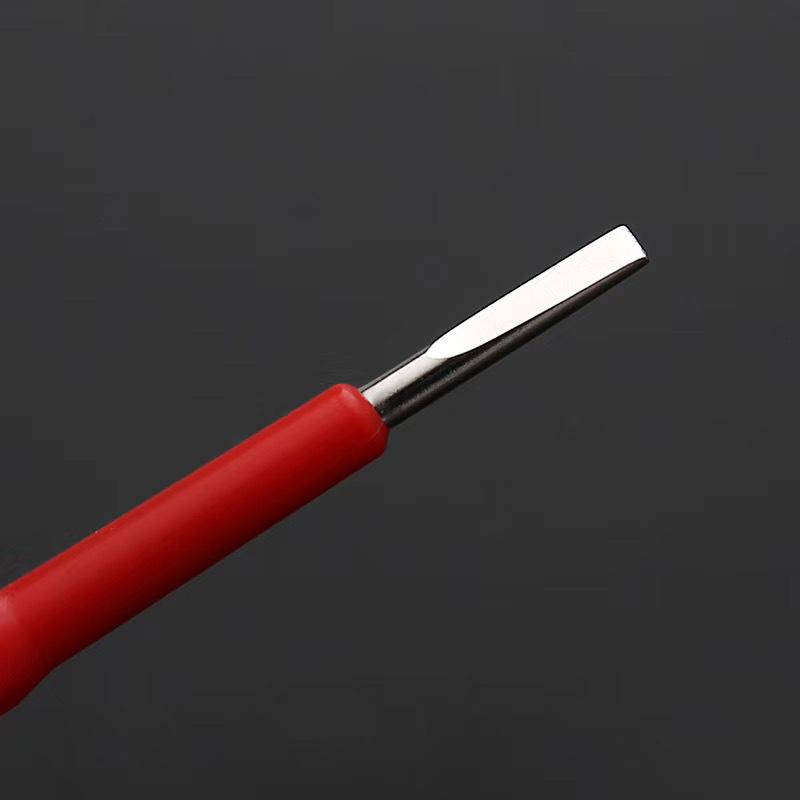 Multi Household Light Bulb Test Pen High Brightness Electric Pen Electrician Specific Measuring Pen A Straight Head Screwdriver