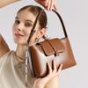 This Genuine Leather Niche Design Commuting Fashion Simple and Elegant Versatile Shoulder and Armpit Bag
