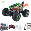2.4GHz Remote Control Cars Monster Shark RC Car Electric Trucks Stunt Vehicle Sound Light Spray Toys for Boys Kids Children Gift