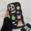 Mobile Phone Cases for iPhone 11 13 XR 15 Pro Max 12 14 Pro Max Case iPhone 16 7 Plus 8 Plus XS Max 15 Plus Macaron Cartoon Cute Anti-fall Waterproof