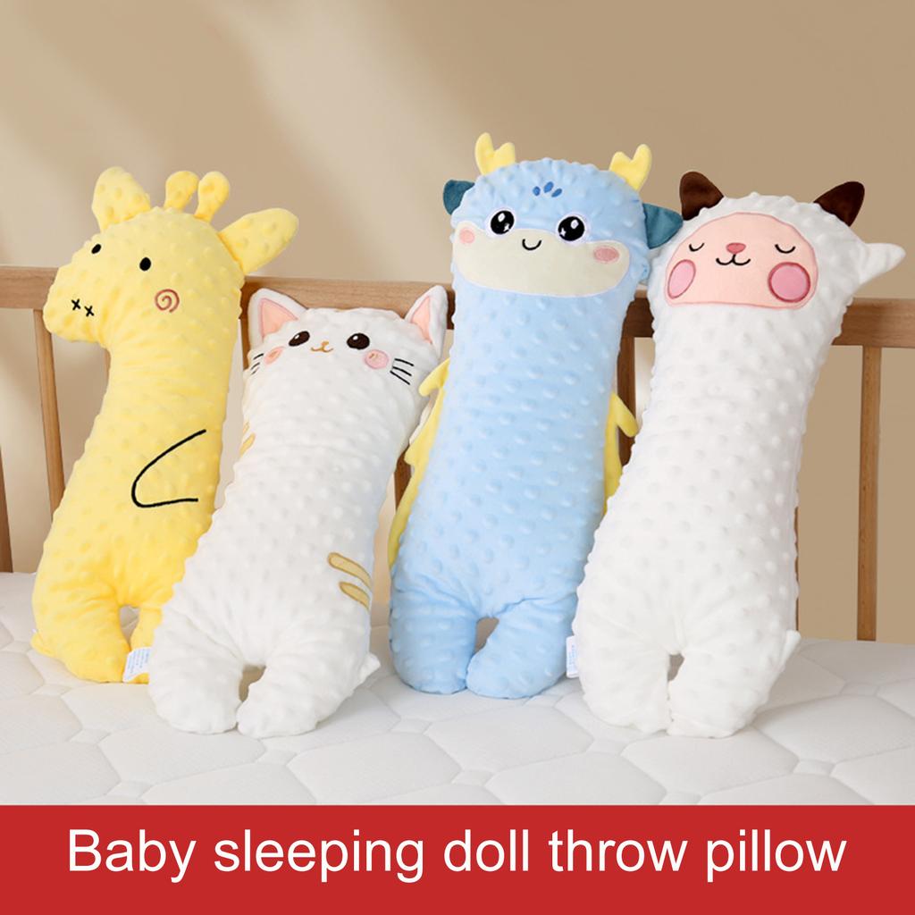 Уютная детская подушка, мягкая боковая подушка для сна, для мальчиков и девочек, нежный компаньон для сна младенцев, сон и игра