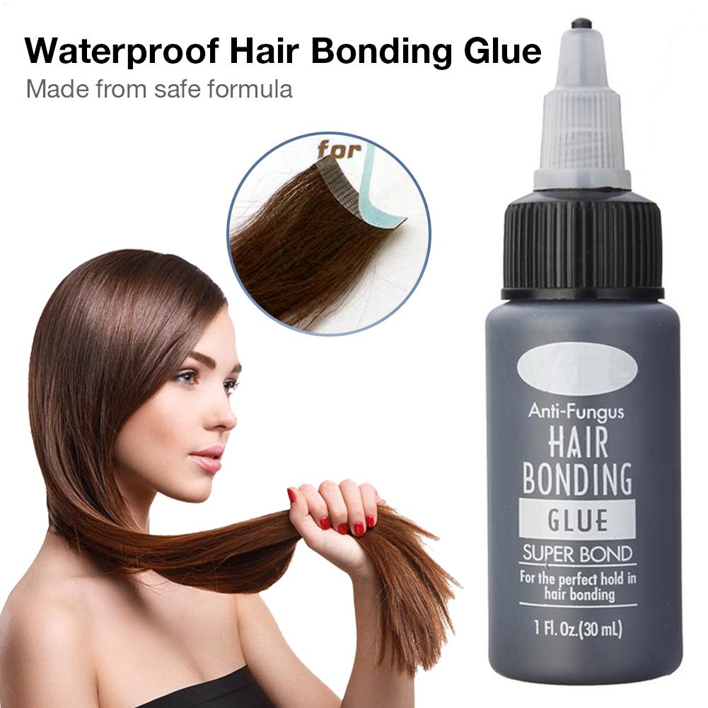 30ml Hair Bond Glue Professional Hair Extension Bonding Powerful Hair Bond Glue for Quick Fixes Waterproof Versatile Adhesive