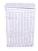 White wicker basket 114