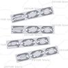 Metal For Peugeot 208 308 408 508 2008 3008 4008 5008 Chrome Silver Emblem Car Sticker Letter Decal Body Rear End Trunk Decor