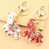 Thailand Hot-Selling 3D War Elephant Keychain Pendant
