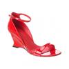 Сандалии Ferragamo Vidette Leather Wedge Red
