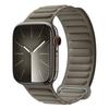 Магнитный петлевой ремешок для Apple Watch 44мм 40мм 49мм 45мм 41мм 38мм Тонкий тканый браслет iWatch Серии 9 8 6 7 SE Ultra 2 3 11 Ремешок