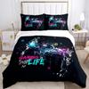Gamer Game Controller Duvet Cover Comforter Bedding sets Soft Quilt Cover and Pillowcases for Teens Boy Single/Double/Queen/King