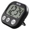 Tanita tanita Kitchen Study Large Loud 100 Magnetic Stand TD384HBK Timer, Screen, Sound, Minutes, Included, Black,