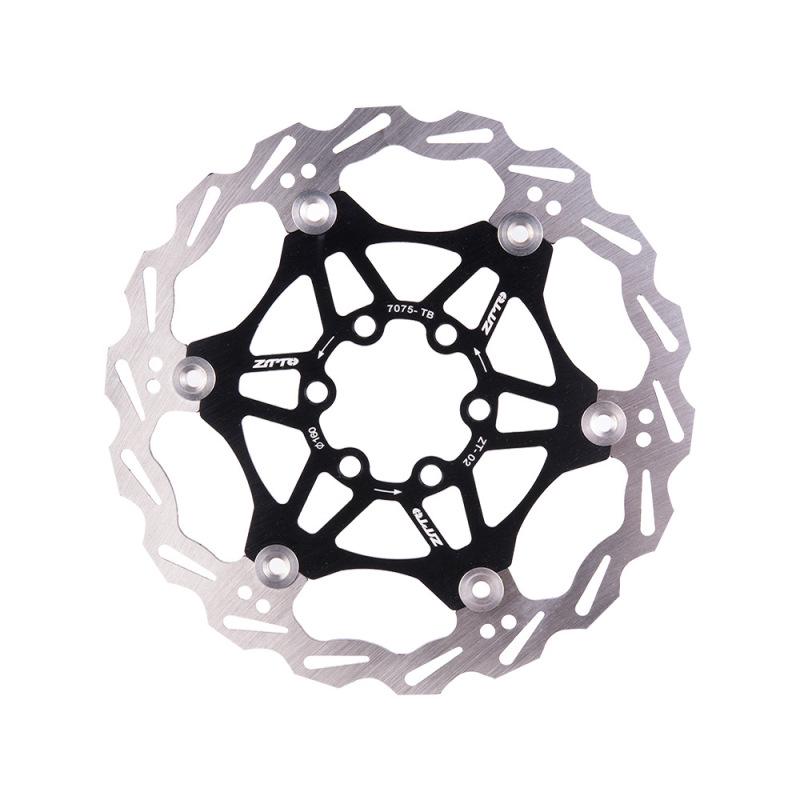 ZTTO 180 мм 160 мм Тормозной плавающий ротор Нержавеющая сталь MTB Диск Гидравлические тормозные колодки Велосипедные запчасти