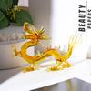 Фигурка дракона из кристалла Кертари, статуэтка дракона зодиака, фен-шуй 2024, новогодняя статуэтка дракона, талисман для интерьера 7 см [подлинный продукт] -