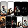 Для Samsung Galaxy S25 S24 S23 iPhone 17 16 15 Xiaomi Redmi Note 14 13 12 11 Plus Pro Max XR A37 A57 Чехол для телефона Горный велосипед Велоспорт Искусство OPPO Huawei