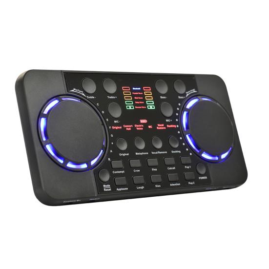 V300 PRO Удобная звуковая карта Bluetooth Solid Black Long Endurance