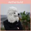 Poodle Dog Mask Latex Animal Costume Prop For Birthday And Holiday Celebrations