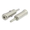 ACROPIX Адаптер-разъем для автомобильной радиоантенны AM FM, серебристый тон, 2 шт.