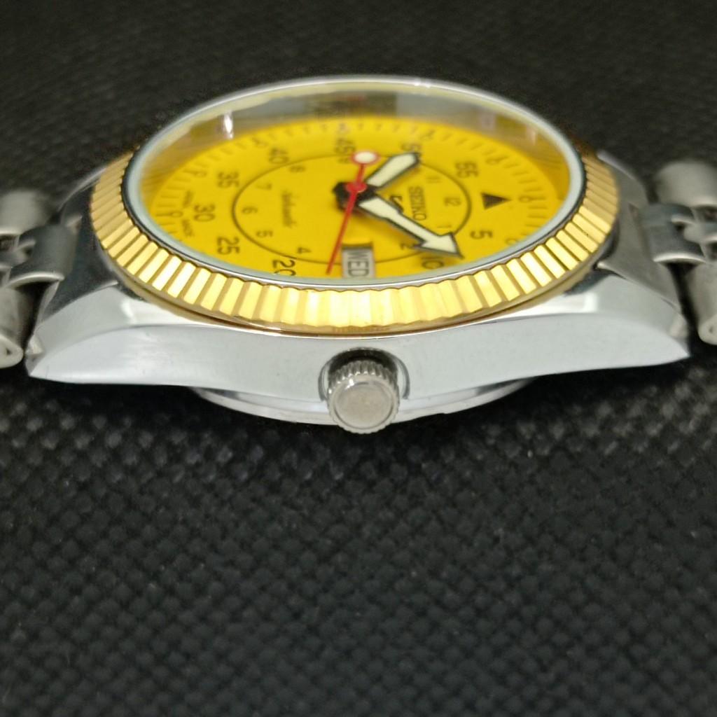 ВОССТАНОВЛЕННЫЕ SEIKO 5 PRESIDENT AUTOMATIC MENS JAPAN WATCH BACK 575b-a305241-2