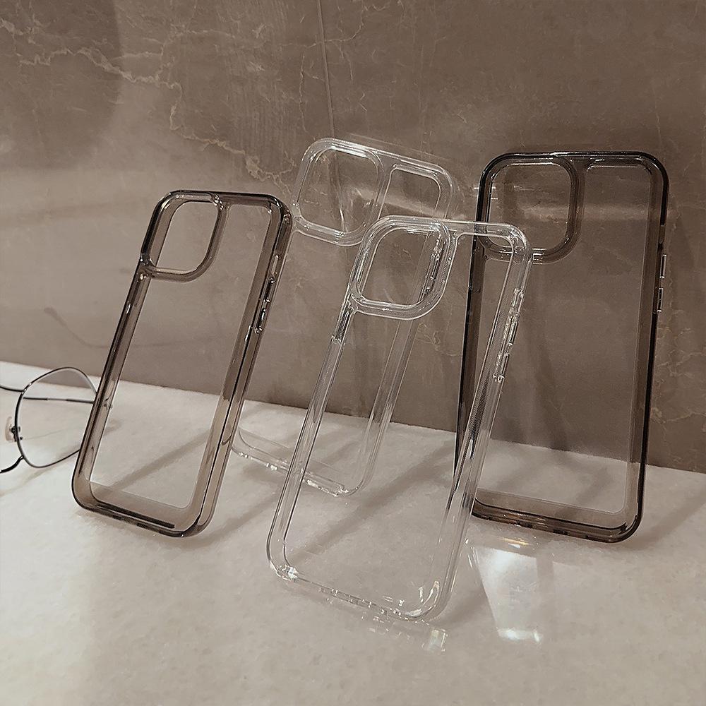 Acrylic Space Shell IPhone 14 Apple Phone Case 16Pro Max Full Cover Anti Fall 15 Suitable for 11 Transparent X