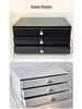 Wrought Iron Multi-layer Desktop Storage Box with Drawers for Keys, Combs, and Cosmetics