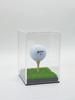 Yudo Musui Golf Ball Display Case Пылезащитный дисплей Акриловый прозрачный чехол Памятный чехол для мяча Подписанный чехол для мяча Коллекционный чехол