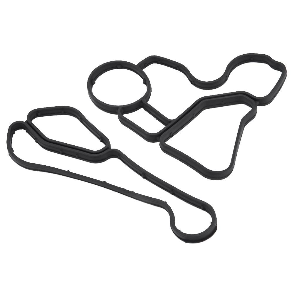 1 Set Engine Oil Filter Housing Gasket for BMW 11428637821 11428637820