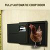 Chicken House Door Chicken Cage Door Automatic Chicken Coop Door Light-Sensitive Automatic Chicken House Door