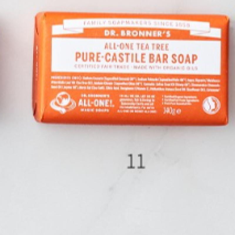 Dr. Bronner S Tea Tree Pure caStile Bar Soap 140g